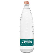 San Bernardo Carbonated Glass Water Bottle 750ml