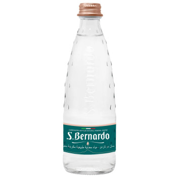 San Bernardo Carbonated Glass Water Bottle 330ml