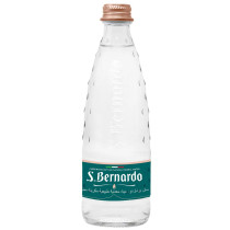 San Bernardo Carbonated Glass Water Bottle 330ml