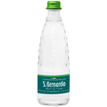 San Bernardo Natural Mineral glass Water bottle 330ml