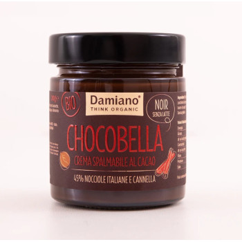 Damiano Organic Chocobella Noir Milk Free With Cinnamon 200g