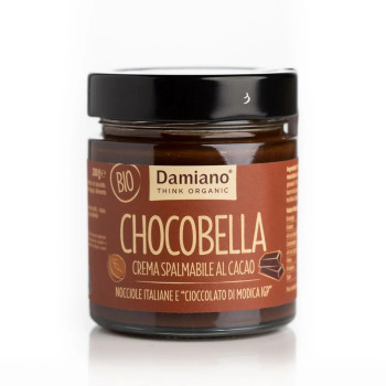 Damiano Organic Chocobella Milk With IGP Modica Chocolate 200g