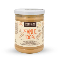 Damiano Organic Roasted Peanut Paste, Gluten free 750g