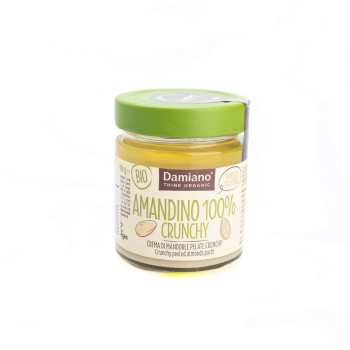 Damiano Organic Crunchy Peeled Almonds Paste 180g