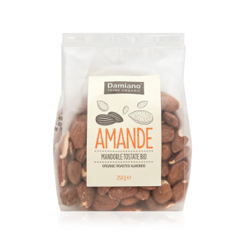 Damiano Organic Roasted Almonds 250g