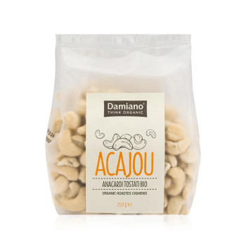 Damiano Organic Toasted Cashews 250g