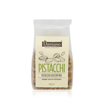 Damiano Organic Shelled Pistachios 100g