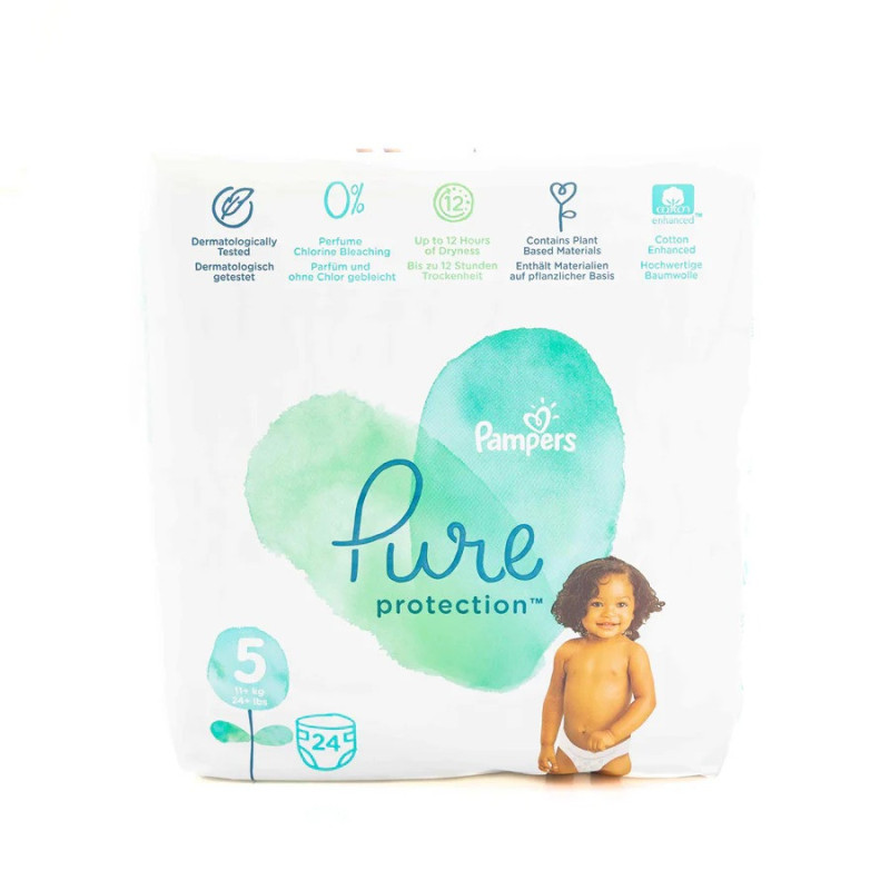 Pampers Pure Protection 5, 24 pcs