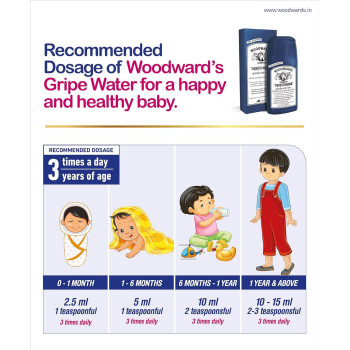 Woodwards Gripe Water Gentle Comfort for Babies, Pack Of 3 200 ml