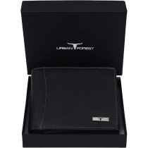 Urban Forest Oliver Leather Wallet For Men With 6 Card Slot, Black