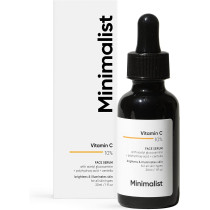 Minimalist Vitamin C Face Serum For Skin Brightening, Highly Stable With Pure Ethyl Ascorbic Acid & Acetyl Glucosamine 30ml