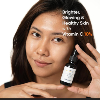 Minimalist Vitamin C Face Serum For Skin Brightening, Highly Stable With Pure Ethyl Ascorbic Acid & Acetyl Glucosamine 30ml