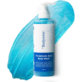 Be Bodywise Salicylic Acid Body Shower Gel Prevents Acne, Exfoliates And Cleanses, 250ml