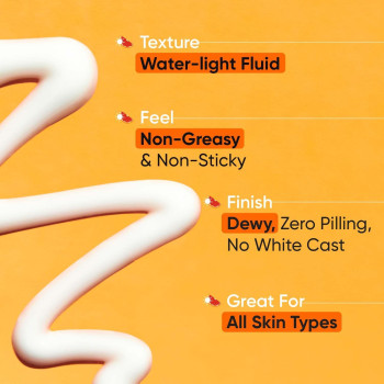 Dot & Key SPF 50 Sunscreen With Vitamin C & E, For Glowing Skin, No White Cast, UVA/B And Blue Light Protection, 50g