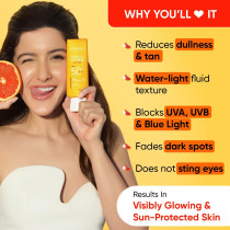 Dot & Key SPF 50 Sunscreen With Vitamin C & E, For Glowing Skin, No White Cast, UVA/B And Blue Light Protection, 50g
