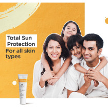 Brinton UV Doux Face & Body Sunscreen Gel SPF 50 With Matte Finish And Water-Resistant, 50g