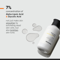 Minimalist Brightening Face Wash Brightening With Vitamin B5, Glycolic Acid and Alpha Lipoic Acid for Glowing Skin, 100ml