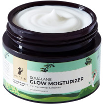 Pilgrim Squalane Glow Moisturizer Face Cream With Vitamin C And Niacinamide, Non-Greasy, For Dry Skin, 50g