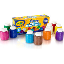Crayola Activity Washable Non-toxic Paint Colours For Kids