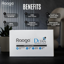 Raaga Professional Tan Removal Cream, 12g x 6 Pack