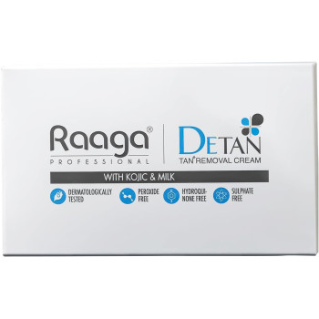 Raaga Professional Tan Removal Cream, 12g x 6 Pack