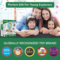 Smartivity Globe Trotters DIY Educational Toy With Interactive Learning, Blue