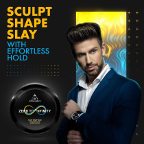 Urban Gabru Clay Hair Wax With Zero to Infinity, Strong Hold for Volume And Style, 100g