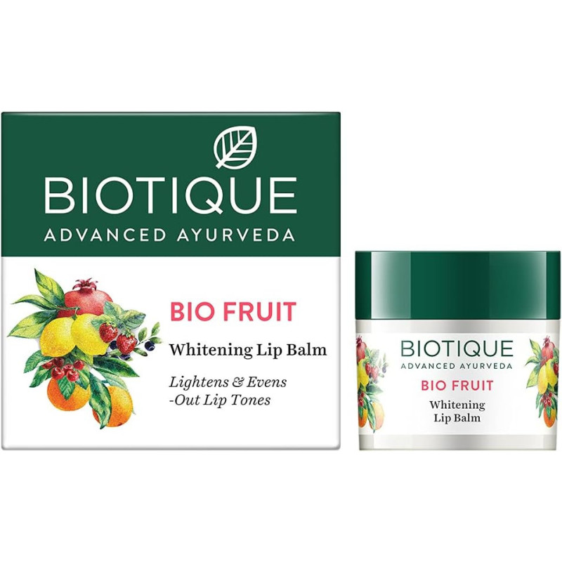 Biotique Bio Fruit Whitening Lip Balm, 12g