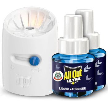 All Out Ultra Power Slider Machine With 2 Refills, Complete Mosquito Protection