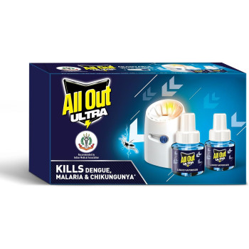 All Out Ultra Power Slider Machine With 2 Refills, Complete Mosquito Protection