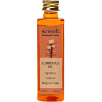 Auravedic Kumkumadi Face Oil for Glowing Skin With Authentic Kerala Formula, 100ml