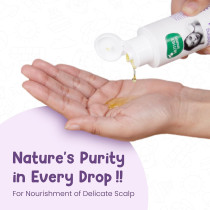Mother Sparsh Ayurvedic Baby Hair Oil Enriched With 21 Herbs & Oils for Tender Scalp & Hair, 100ml