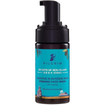 Pilgrim Korean Foaming Face Wash With Salicylic Acid & And Glycolic Acid For Oily And Acne Prone Skin, Unisex, 120ml