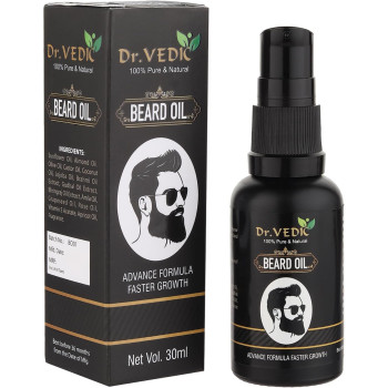 Dr Vedic Mens Beard And Hair Growth Oil, 50ml