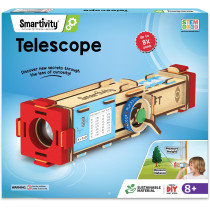 Smartivity Telescope Toy, Educational Science Toy for Kids, Beige
