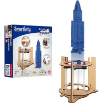 Smartivity Space Rocket STEM Toy, Educational DIY Construction Kit for Kids From 6 to 14 Years, Science & Engineering Project