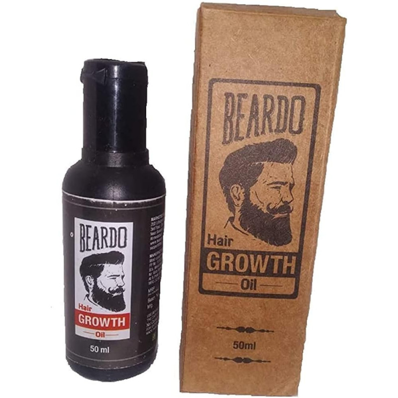 Beardo Mens Growth Oil For Beard & Hair - 50 ml