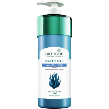 Biotique Bio Kelp Protein Shampoo, Intensive Treatment for Hair Regrowth and Strengthening, 800ml