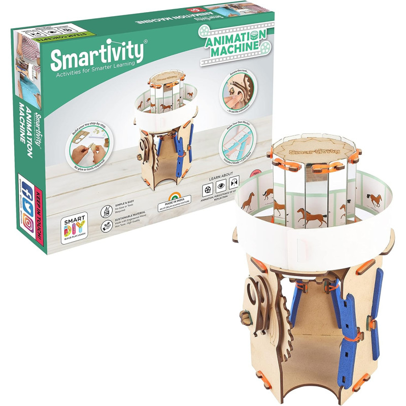Smartivity Animation Machine, STEAM Educational DIY Toy for Boys And Girls From 6 to 14 years