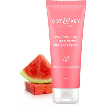 Dot & Key Watermelon Super Glow Facial Gel Cleanser, 100ml