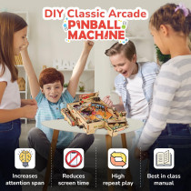 Smartivity iWorld Australia Pinball Machine Educational DIY Toy, Multicolor