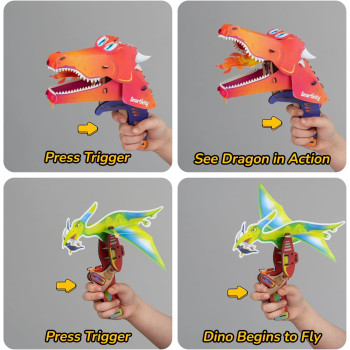 Smartivity Mech Beasts, Dragon And Dino DIY STEM Kit for Kids 6-14 years, Engineering Toy for Boys & Girls