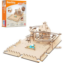 Smartivity Roller Coaster Marble Slide STEM Kit, Educational DIY Toy for Girls and Boys, Fun Science Project