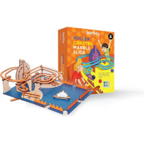Smartivity Roller Coaster Marble Slide, STEM Educational Toy for Kids 8+ Years