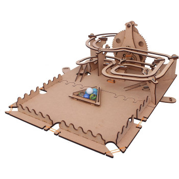 Smartivity Roller Coaster Marble Slide, STEM Educational Toy for Kids 8+ Years