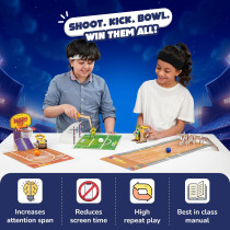 Smartivity Multi Sports Kit, Educational STEM Toy for Kids Ages 6-14, Engaging Educational Wooden Engineering Toy