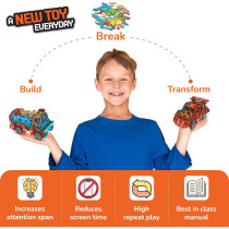 Smartivity 20 in 1 Multi-Builds Spin n Go Kit, STEM DIY Fun Toy for Kids 6-12, Best Gift for Boys & Girls