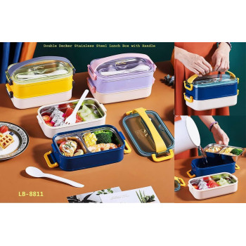 Dream Doodle Lunch Box With Leak-Proof Thermal Insulation, Reusable Freezer Safe And Stainless Steel