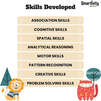 Smartivity Junior Shapes and Opposites Educational DIY Toy, Beige