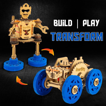 Smartivity STEM Formers Rover Bot Educational DIY Building Construction Activity Toy Game Kit, Easy Instructions, Experiment, Play